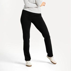 Betabrand Dress Yoga Pants L Black